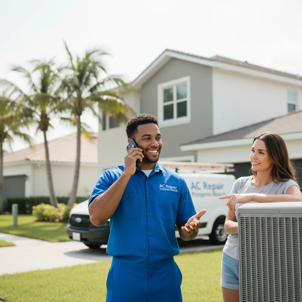 AC Repair Pompano Beach customer support in Harrington Park